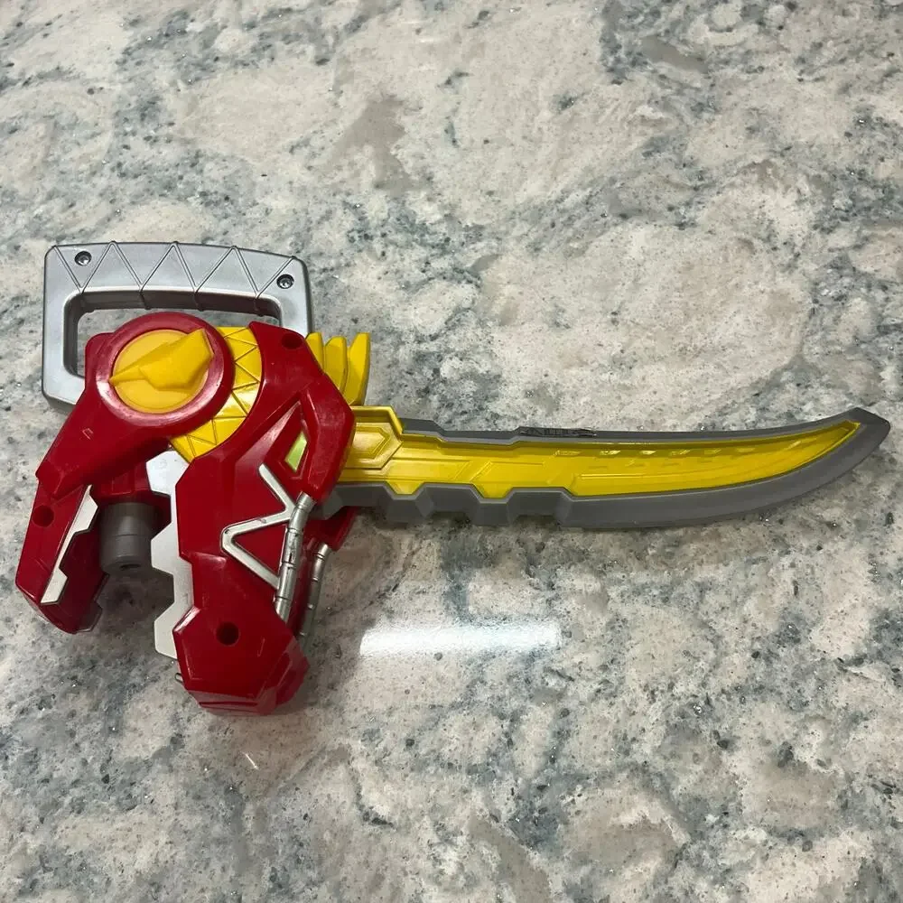 Playskool Heroes Power Rangers Zord Saber Dino Charge T-Rex Red Ranger Sword